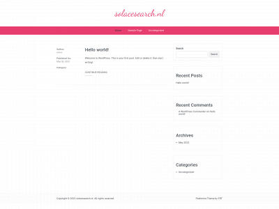 solacesearch.nl snapshot