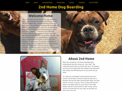 2ndhomedogboarding.com snapshot