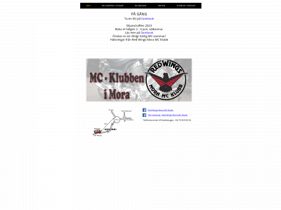 redwingsmoramc.se snapshot