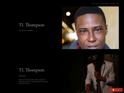 tlthompsonactor.com snapshot