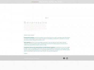 b-expressive.nl snapshot