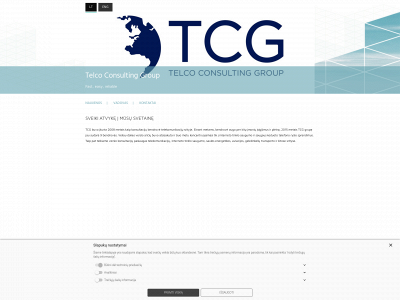 telcogroup.lt snapshot