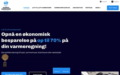 schmidtsvarmepumper.dk snapshot