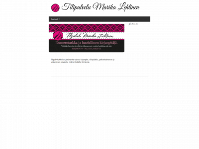 tilipalvelumarika.fi snapshot
