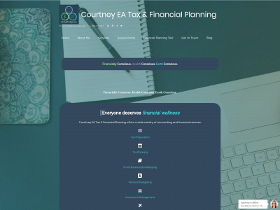 www.courtneyea.com snapshot
