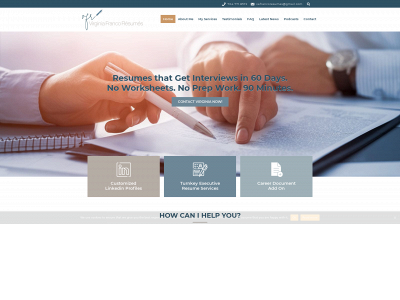 virginiafrancoresumes.com snapshot