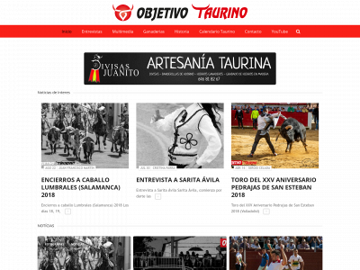 objetivotaurino.com snapshot