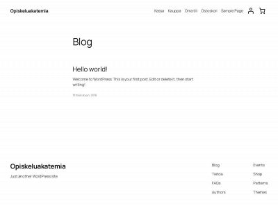 opiskeluakatemia.fi snapshot