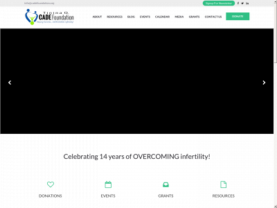cadefoundation.org snapshot