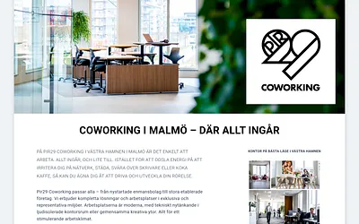 pir29coworking.se snapshot