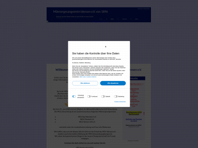 mgv-idensen.de snapshot