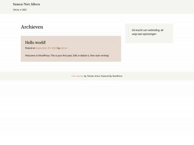 samennietalleen.com snapshot