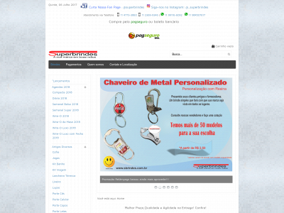sbrindes.com.br snapshot