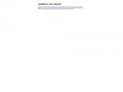 www.postbin.in snapshot