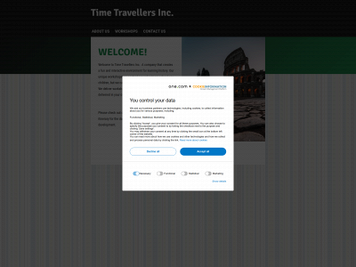 time-travellers-inc.co.uk snapshot