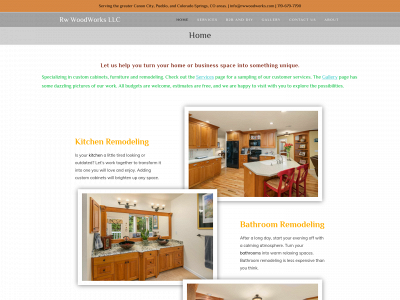 rwwoodworks.com snapshot