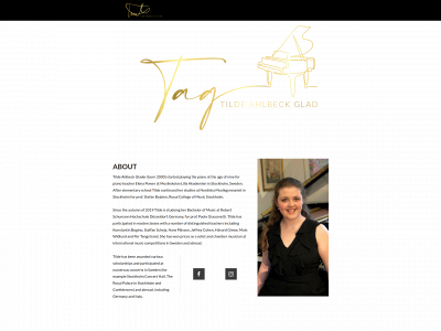 tildeahlbeckglader.com snapshot