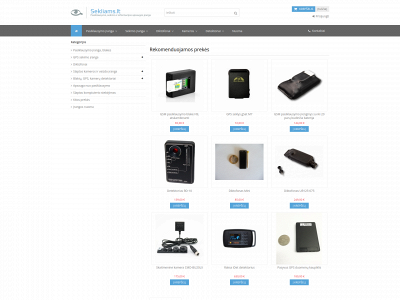 sekliams.lt snapshot