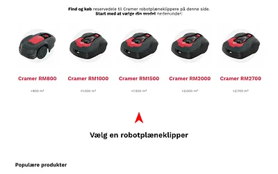 cramerreservedele.dk snapshot