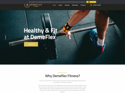 demeflexfitness.co.uk snapshot