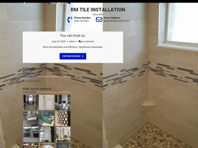 rmtileinstallation.com snapshot