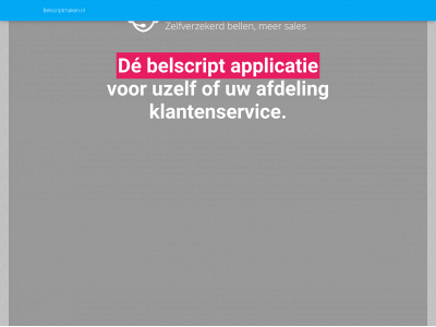 belscriptmaken.nl snapshot