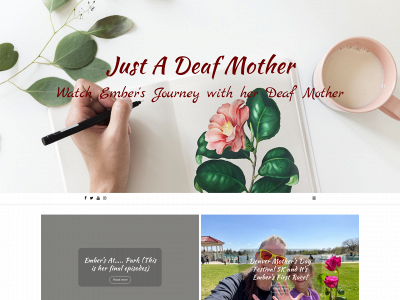 justadeafmother.com snapshot