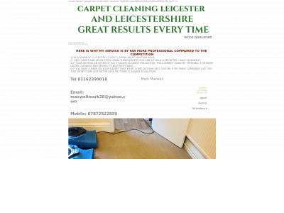 carpetcleanerleics.co.uk snapshot