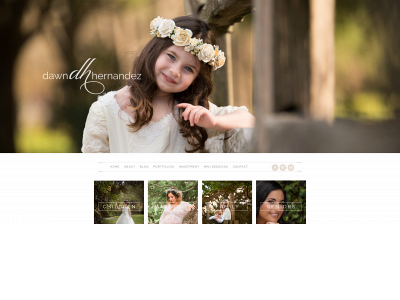 dawnhernandezphotography.com snapshot