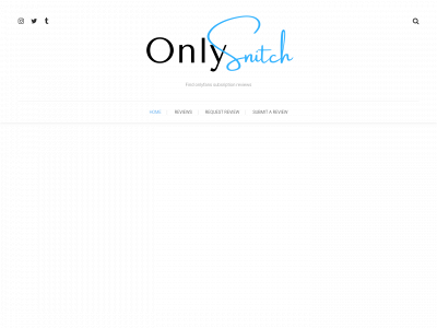 onlysnitch.com snapshot