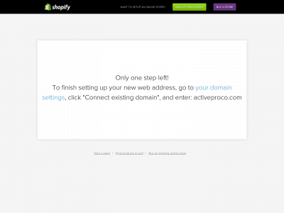 activeproco.com snapshot