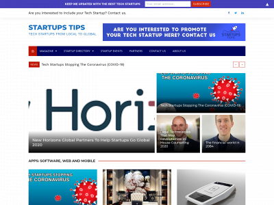 startupstips.com snapshot
