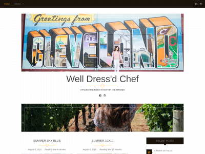 welldressdchef.com snapshot