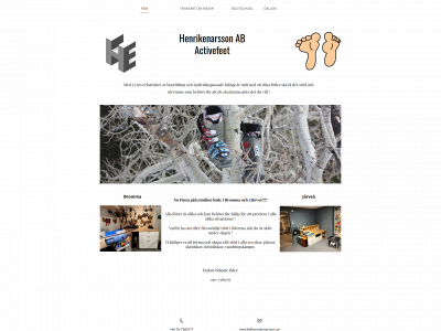 henrikenarsson.se snapshot