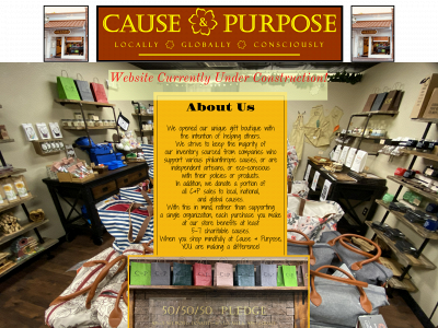 shopcauseandpurpose.com snapshot