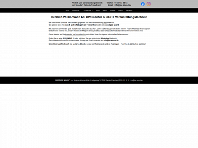 bw-sound.de snapshot