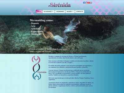 sirenida.com snapshot