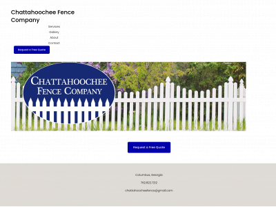 chattahoocheefence.com snapshot