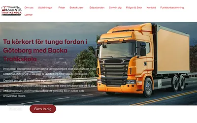 backatrafikskola.se snapshot