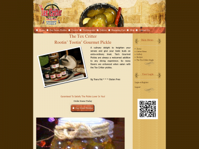 thetexcritter.com snapshot