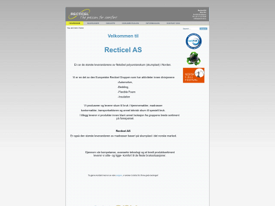 recticel.no snapshot