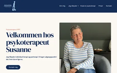susanneguldberghinrichsen.dk snapshot