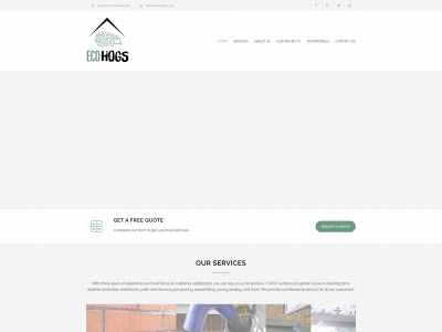 ecohogs.co.uk snapshot