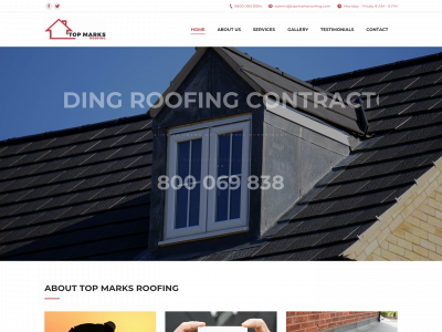 topmarksroofing.com snapshot
