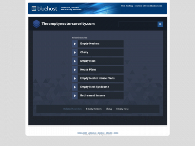 theemptynestersorority.com snapshot