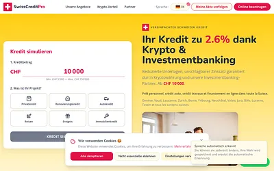 swisscreditpro.ch snapshot