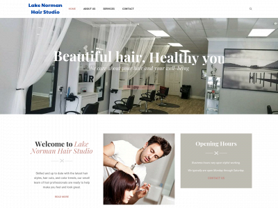 lakenormanhairstudio.com snapshot