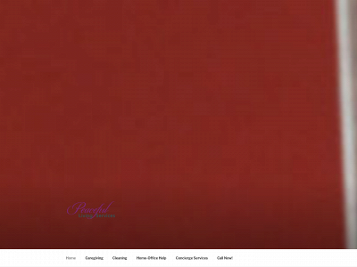 peacefullivingservices.com snapshot