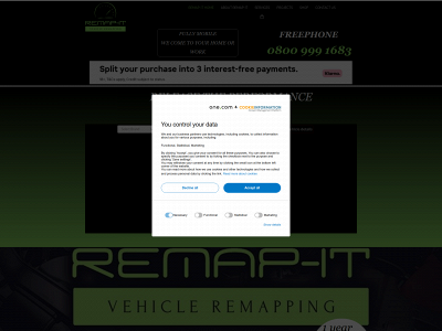 remapit.co.uk snapshot