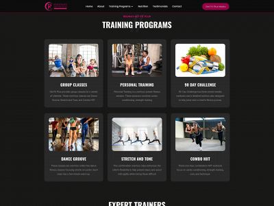 reginasgetfitplus.com snapshot